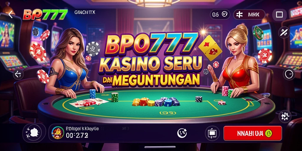 Tampilan menarik dari gameplay Kasino BPO777 yang menghibur.