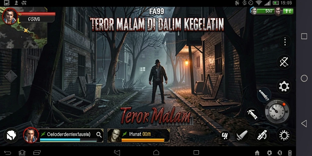 Gameplay FA99 yang menegangkan dengan suasana Horror yang mencekam.