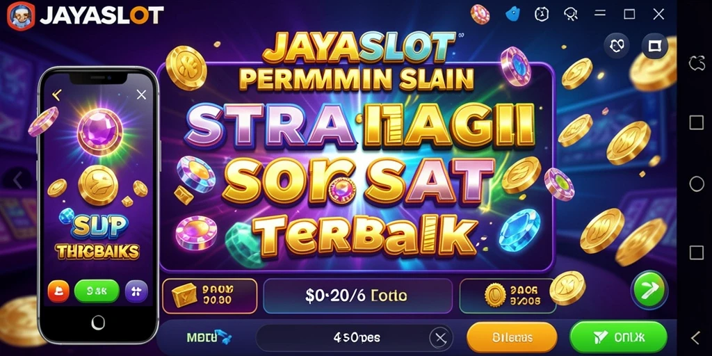 Tampilan utama gameplay JAYASLOT yang memukau dan menantang.
