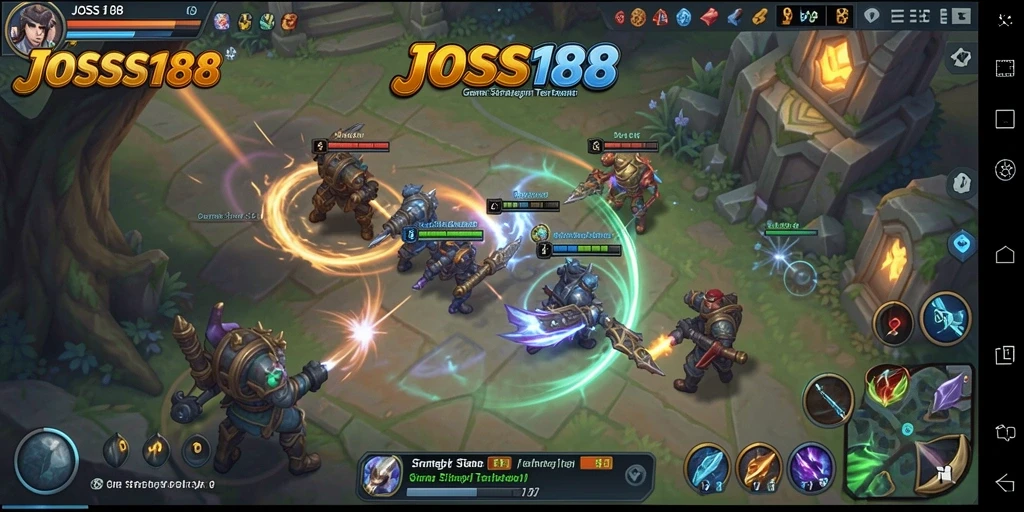 Tampilan gameplay menarik dari JOSS188 yang menegangkan.