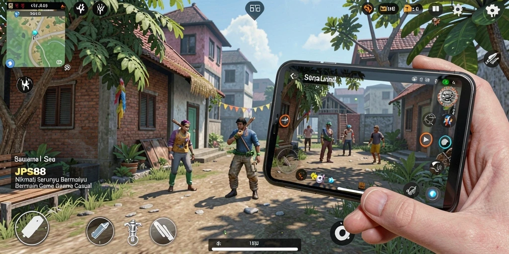 Tangkapan layar JPS88 menampilkan gameplay yang seru dan penuh warna.