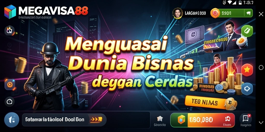 Tampilan antarmuka gameplay MEGAVISA88 yang menarik dan penuh strategi.