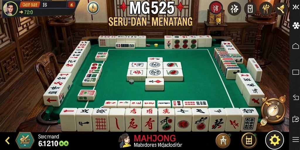 Gameplay menantang dengan desain papan Mahjong yang indah.