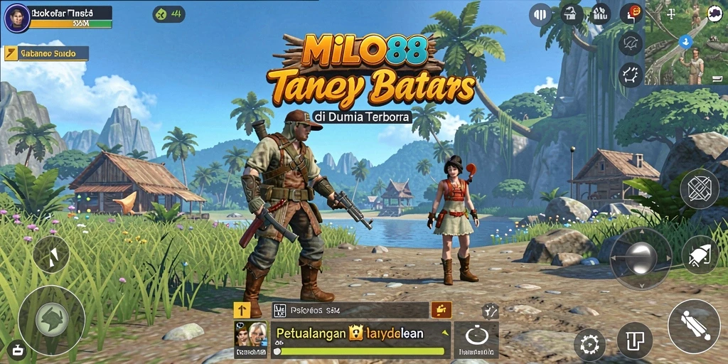 Tangkapan layar gameplay Open World MILO88 yang menakjubkan.