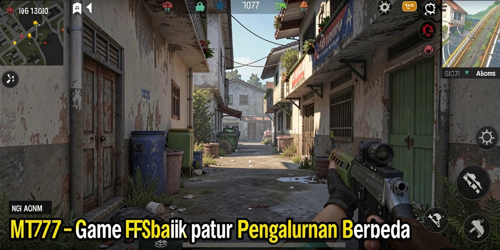 Tampilan gameplay seru MT777 dengan aksi tembak-menembak yang intens.