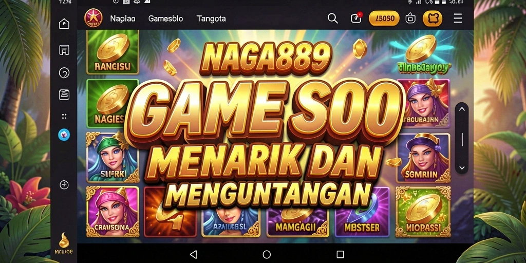 Screenshot gameplay NAGA889 yang menampilkan keseruan putaran Slot.