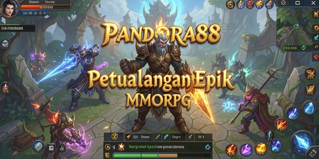 Gameplay seru dan interaksi pemain di dunia MMORPG PANDORA88.
