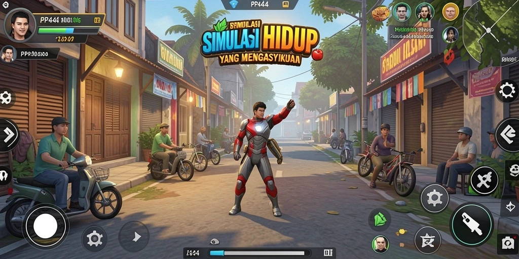 Gameplay PP444 yang menarik dan interaktif di dunia simulasi.