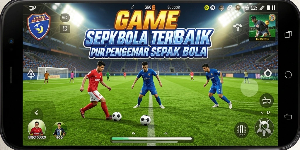 Gameplay mendebarkan S80 dengan aksi sepak bola yang intens.