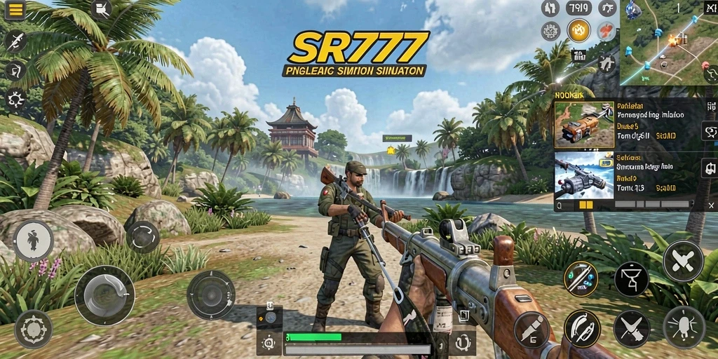Screenshot gameplay SR777 menampilkan pengalaman simulasi yang interaktif dan menarik.