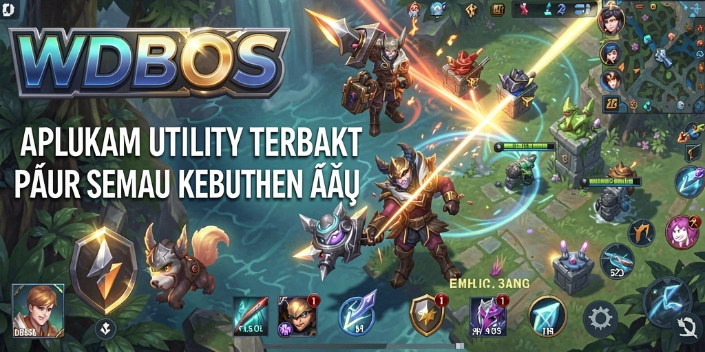 Tampilan antarmuka WDBOS yang sederhana dan intuitif